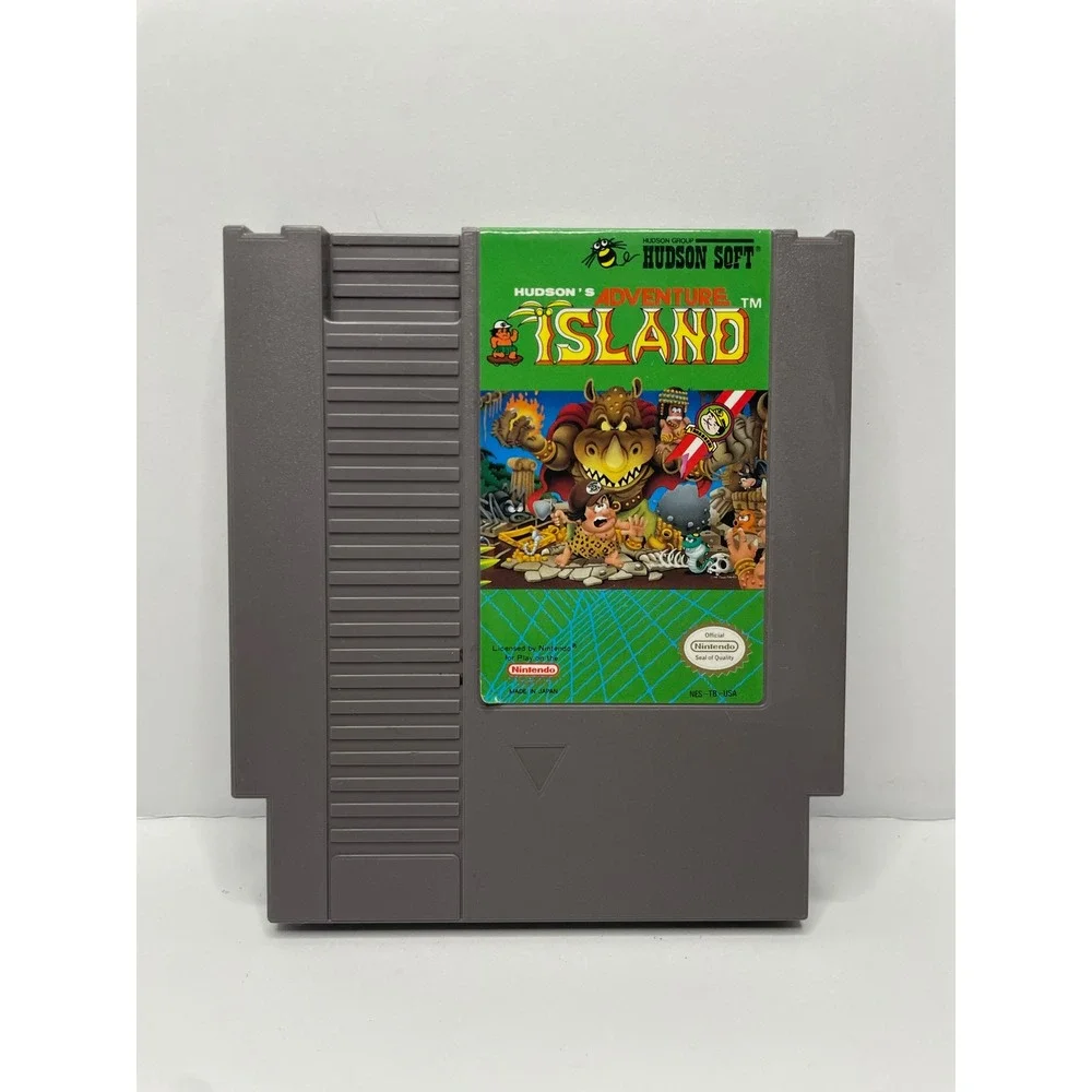 Hudson's Adventure Island Nintendo NES Video Game Cart NES-TB-USA Hudson Soft